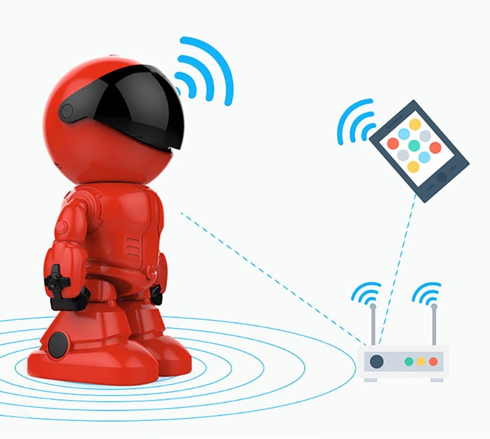 image-Cloud Wifi IP Surveillance Camera, Intelligent Home Security Device, Video Video Baby Monitor with Auto Tracking