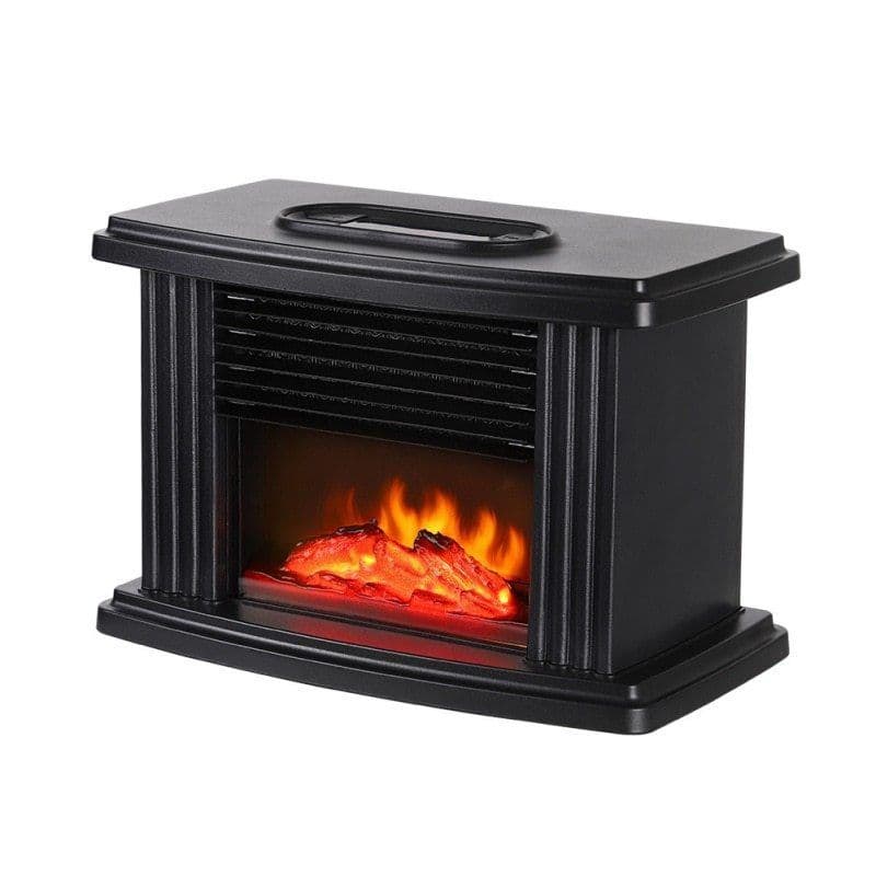 image-European Style Electric Fireplace Heater LED Flame Effect Stove 1000W With Remote Control