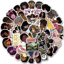 image-Motivational black girl sticker
