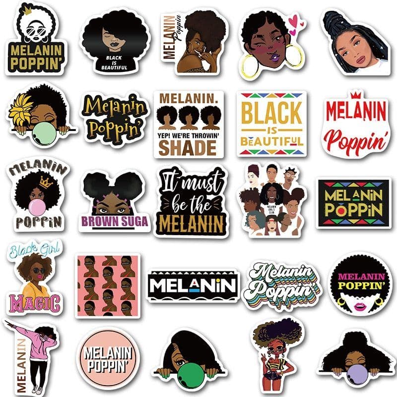 image-Motivational black girl sticker