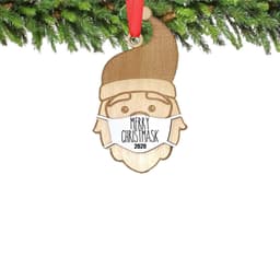 image-Wooden sign Christmas decorations