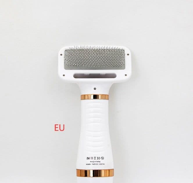 image-2 in 1 Pet Drying Brush Pet Hair Dryer Comb