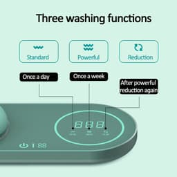 image-Ultrasonic Lens Cleaner Contact Lens Cleaning Machine Sonic Washing Case USB Charge