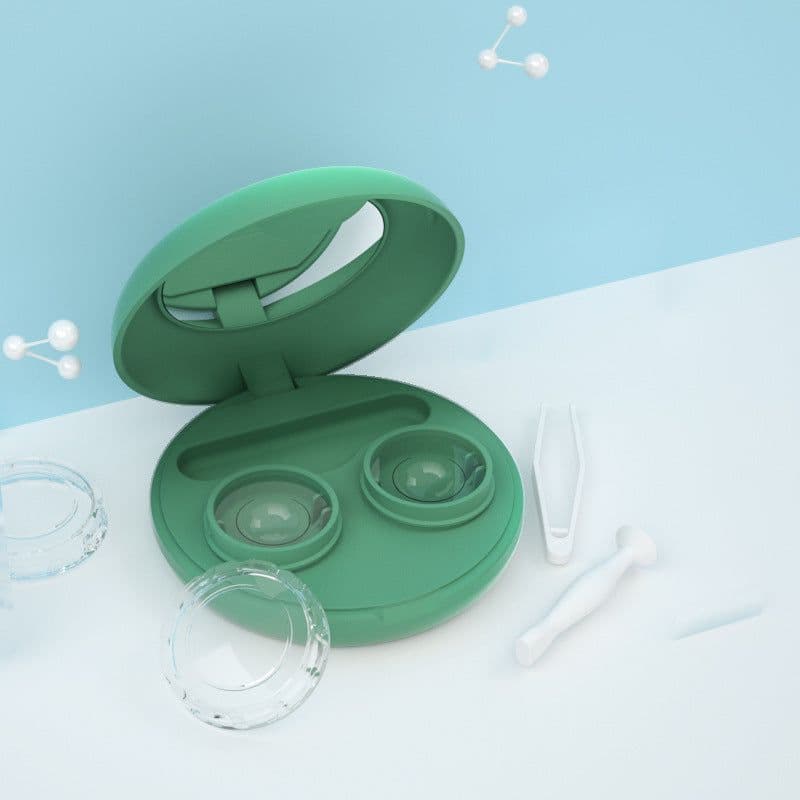 image-Ultrasonic Lens Cleaner Contact Lens Cleaning Machine Sonic Washing Case USB Charge