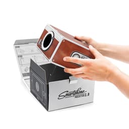 image-Mini Smart Phone Projector Portable Home Use DIY Cardboard Projector Family Entertainment Projective Device