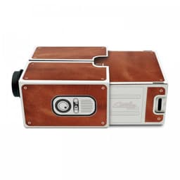 image-Mini Smart Phone Projector Portable Home Use DIY Cardboard Projector Family Entertainment Projective Device