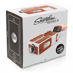 image-Mini Smart Phone Projector Portable Home Use DIY Cardboard Projector Family Entertainment Projective Device