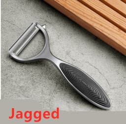 image-Stainless steel peeler and scraper