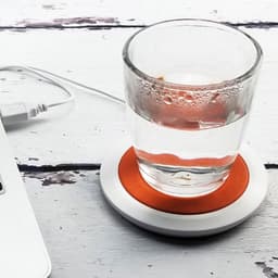 image-USB Powered Cup Warmer Mat Pad For Coffee Tea Beverage Drink Heating Cup Mat Tea Coffee Cup Mug Mat Creative New Year Gift