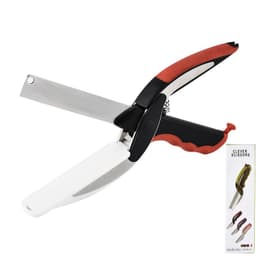 image-Multifunctional two-in-one kitchen scissors