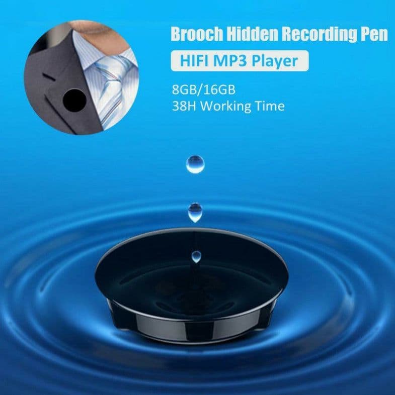 image-Voice Recorder Professional HD Noise Reduction HIFI MP3 Player Digital Audio Recorder 68H Standby