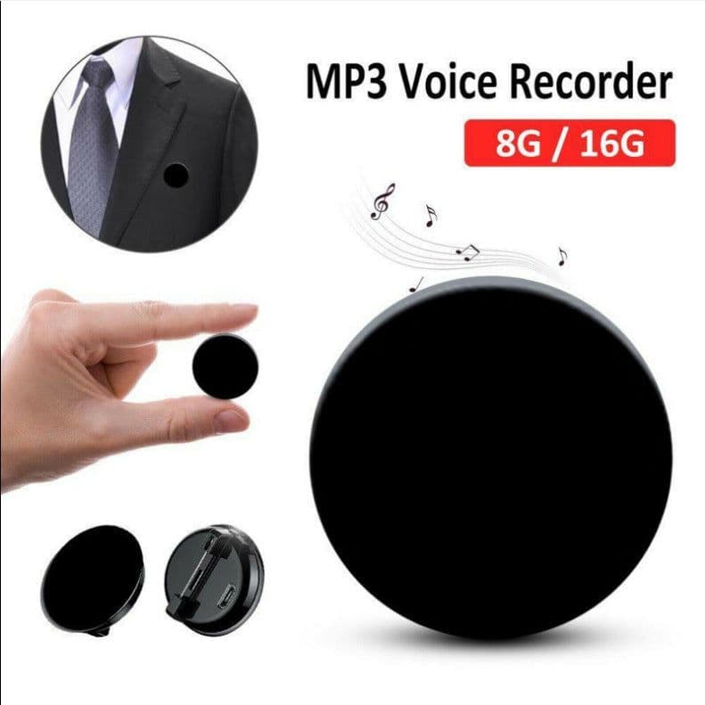 image-Voice Recorder Professional HD Noise Reduction HIFI MP3 Player Digital Audio Recorder 68H Standby