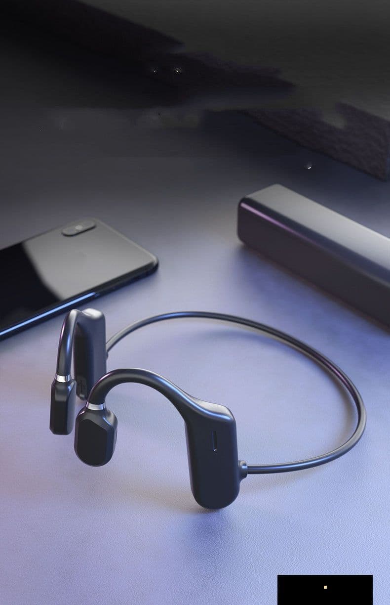 image-Wireless ear-mounted non-ear sports waterproof bone conduction headphones