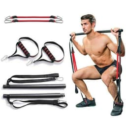 image-Pilates Bar Kit With Resistance Bands Portable Home Gym Workout Equipment Perfect Stretched Fusion Exercise Bar And Bands
