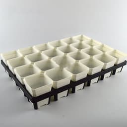 image-Gardening Bracket Plant Plastic Finishing Bracket Tray