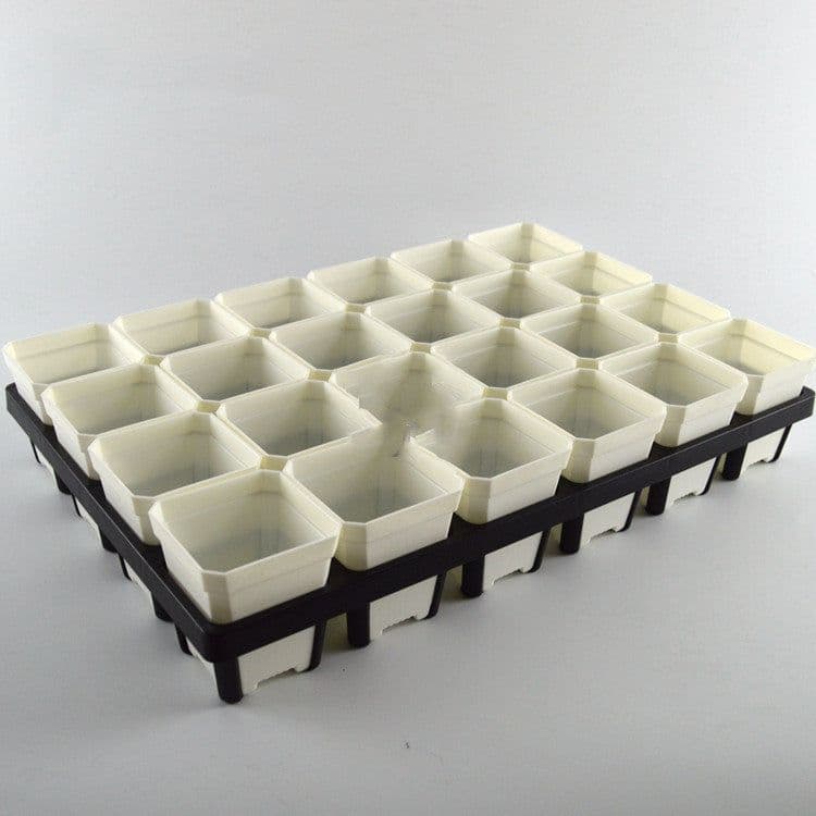 image-Gardening Bracket Plant Plastic Finishing Bracket Tray