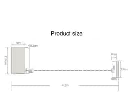 image-4.2m Steel Clothesline Rope Retractable Clothesline Indoor Stainless Steel Round Clothesline Outdoor Clothes Dryer