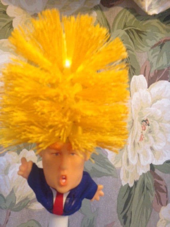 image-Funny Donald Trump Toilet Brush