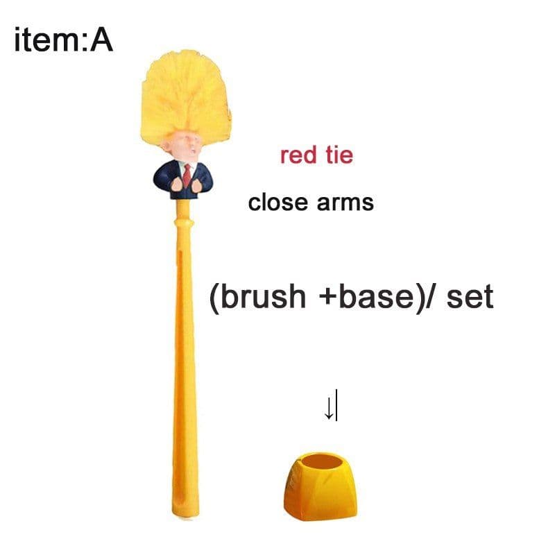 image-Funny Donald Trump Toilet Brush