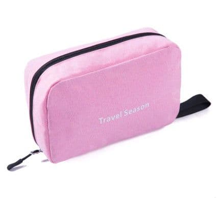 image-Portable Travel Hook Multifunction Makeup Bag Large Capacity Storage Bag