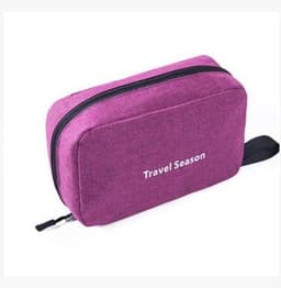 image-Portable Travel Hook Multifunction Makeup Bag Large Capacity Storage Bag