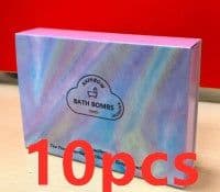 image-Rainbow Cloud Salt Essential Oil Bathing Ball Bubble Exfoliating Moisturizing Skin Care Props Natural Bubble Bath Bombs Ball