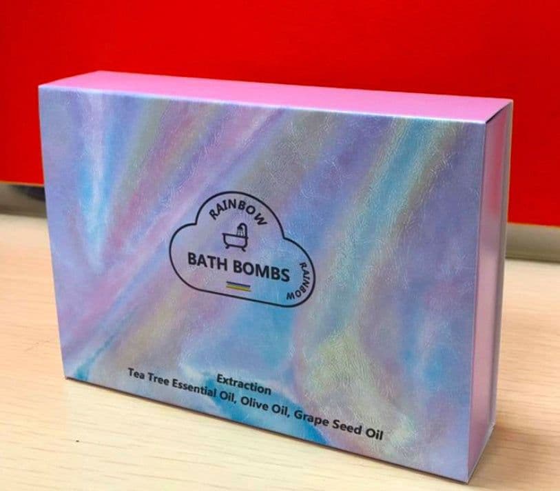image-Rainbow Cloud Salt Essential Oil Bathing Ball Bubble Exfoliating Moisturizing Skin Care Props Natural Bubble Bath Bombs Ball