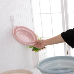 image-Portable Outdoor Travel Folding Water Basin