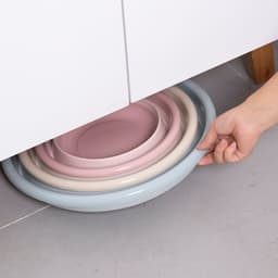 image-Portable Outdoor Travel Folding Water Basin