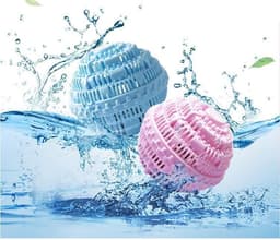 image-Reusable Eco Natural Magic Laundry Ball No Detergent Wash Wizard Style Washing Machine Plastic Balls