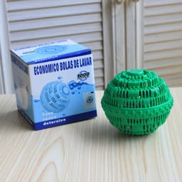 image-Reusable Eco Natural Magic Laundry Ball No Detergent Wash Wizard Style Washing Machine Plastic Balls