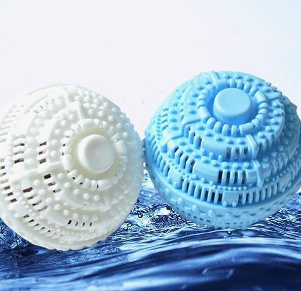image-Reusable Eco Natural Magic Laundry Ball No Detergent Wash Wizard Style Washing Machine Plastic Balls