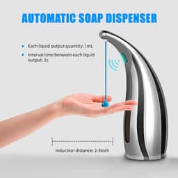 image-Automatic Liquid Soap Dispenser Infrared Smart Sensor Touchless Foam Shampoo Dispenser