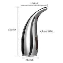 image-Automatic Liquid Soap Dispenser Infrared Smart Sensor Touchless Foam Shampoo Dispenser