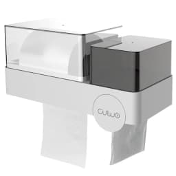 image-Waterproof Tissue Box Toilet Paper Roll Extractor
