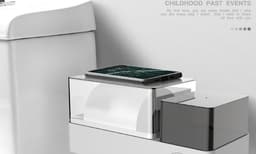 image-Waterproof Tissue Box Toilet Paper Roll Extractor