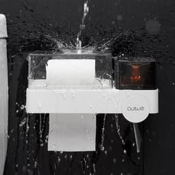 image-Waterproof Tissue Box Toilet Paper Roll Extractor