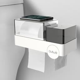 image-Waterproof Tissue Box Toilet Paper Roll Extractor