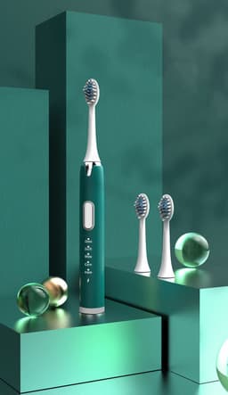 image-Ultrasonic Sonic Electric Toothbrush USB Rechargeable Tooth Brush
