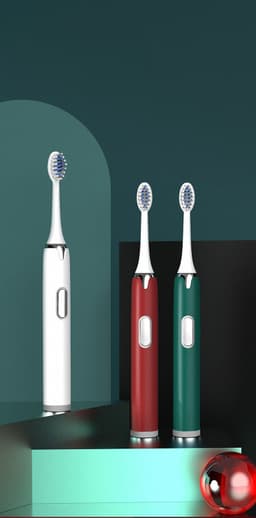 image-Ultrasonic Sonic Electric Toothbrush USB Rechargeable Tooth Brush