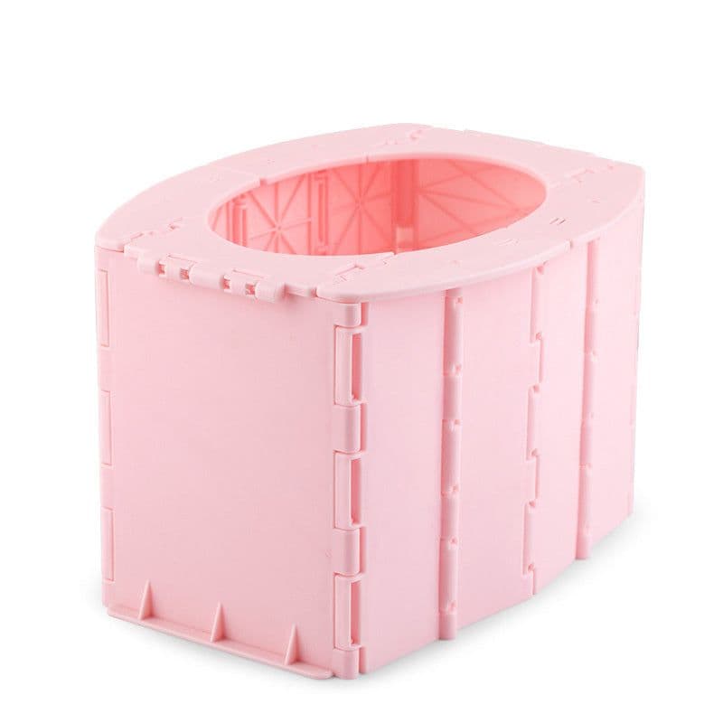 image-Portable Travel Folding Toilet Urinal Mobile Seat For Camping Hiking