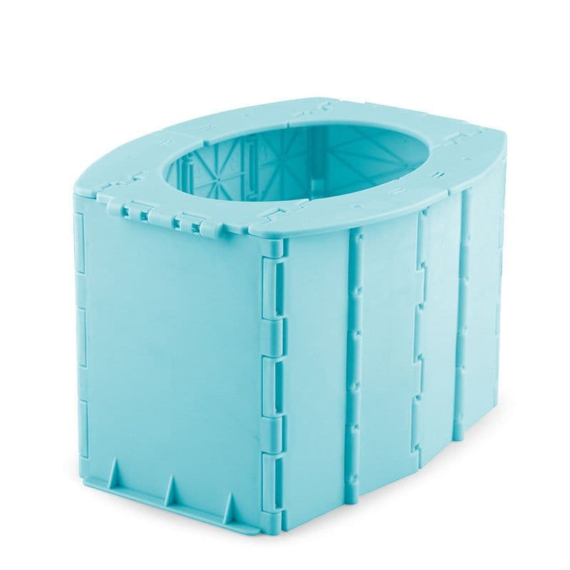 image-Portable Travel Folding Toilet Urinal Mobile Seat For Camping Hiking