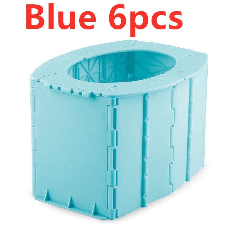 image-Portable Travel Folding Toilet Urinal Mobile Seat For Camping Hiking