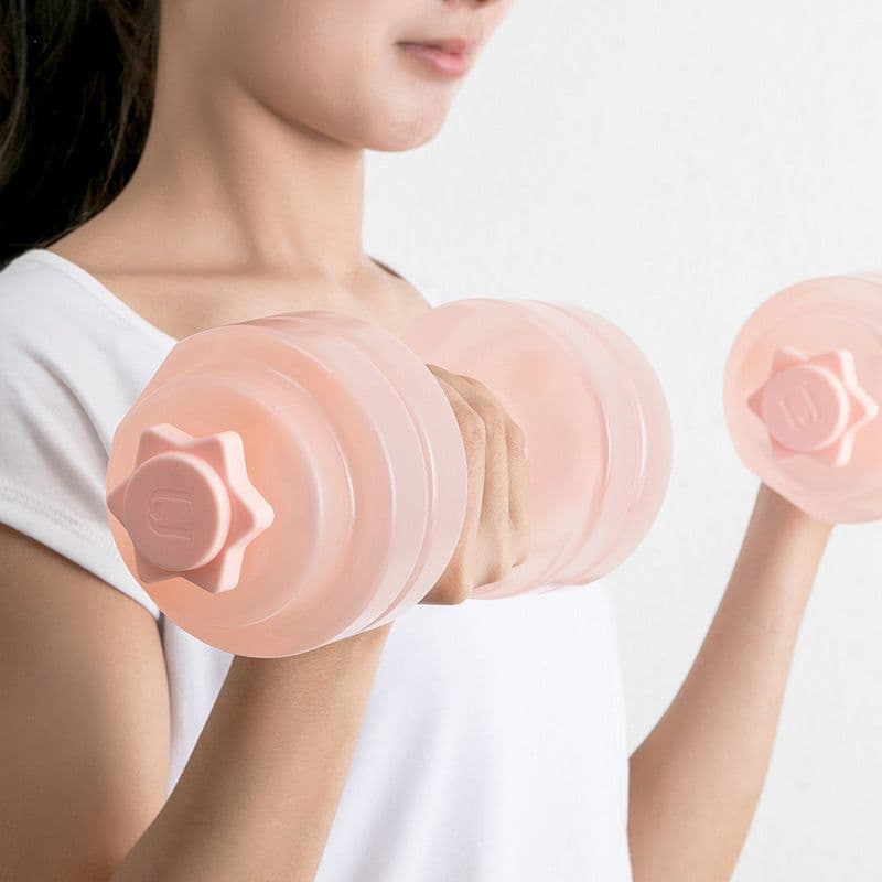 image-Mini Portable Plastic Water Dumbbell