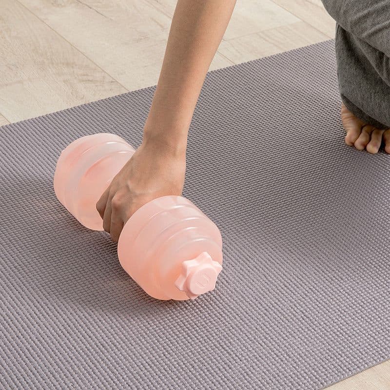 image-Mini Portable Plastic Water Dumbbell