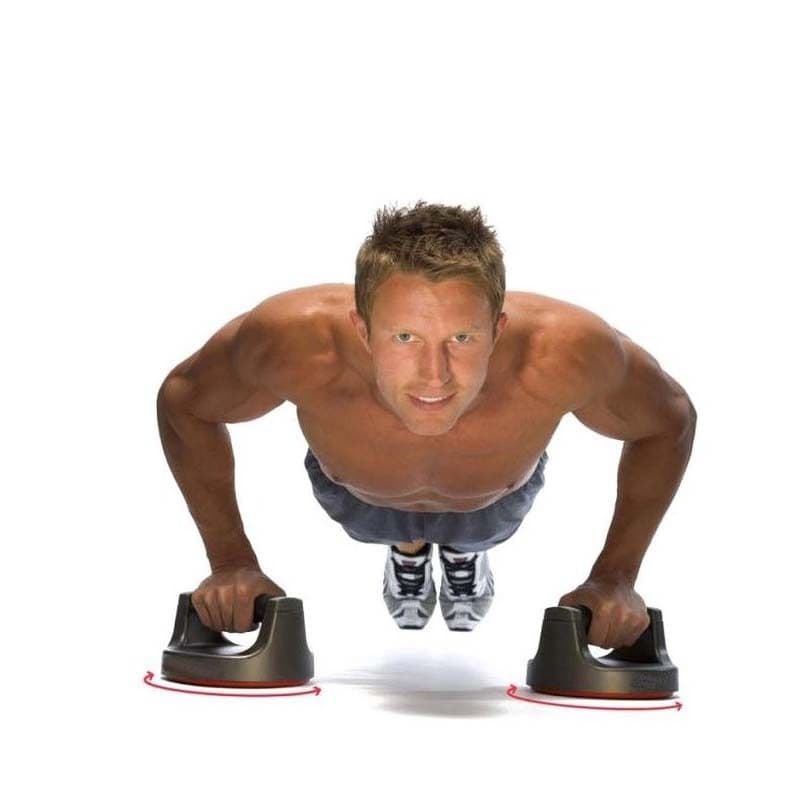 image-Fitness Equipment Round 360-Degree Rotatable Push-up Stand