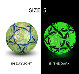 image-Luminate Soccer Practice Football Glowing Training Ball