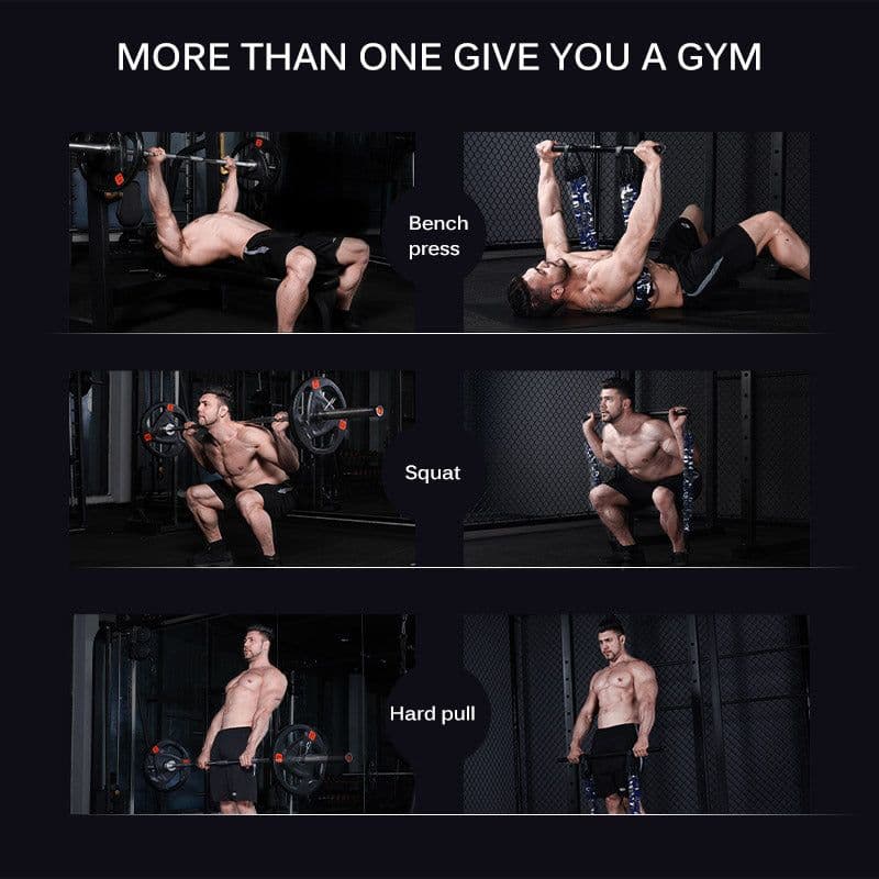 image-Bench Press Stretcher Chest Expander Bench Press Elastic Belt