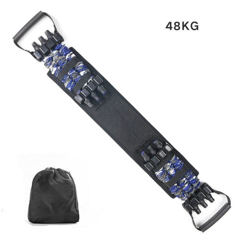 image-Bench Press Stretcher Chest Expander Bench Press Elastic Belt