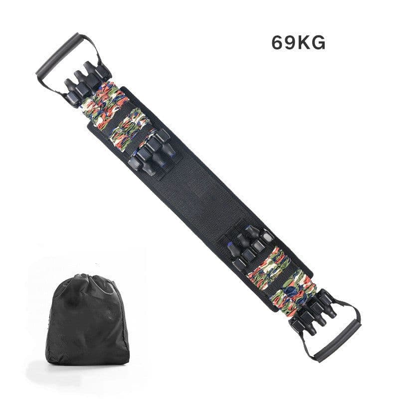 image-Bench Press Stretcher Chest Expander Bench Press Elastic Belt